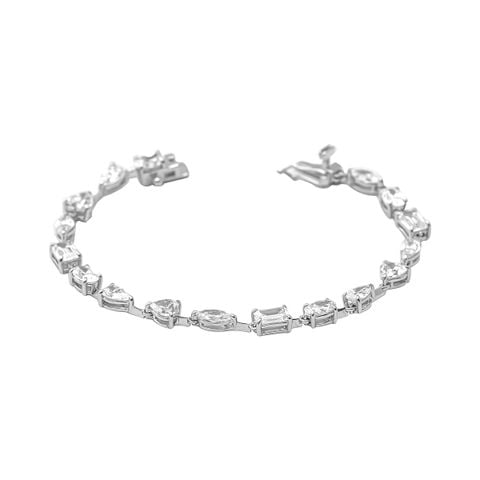Lắc Tay Bạc SV925 đính Gioialite Calista 05WCZ16.5BR5192