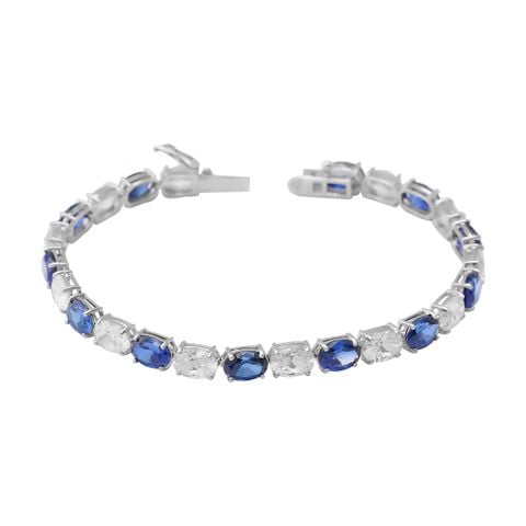 Lắc Tay Bạc SV925 đính Gioialite Calista 05WCZ17.5BR5092