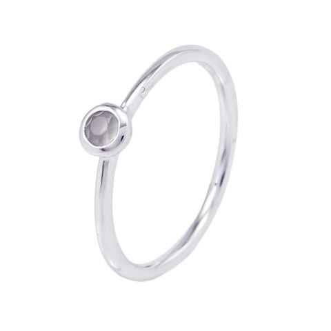 Nhẫn Vàng K10WG đính Moonstone Calista ABRG60005