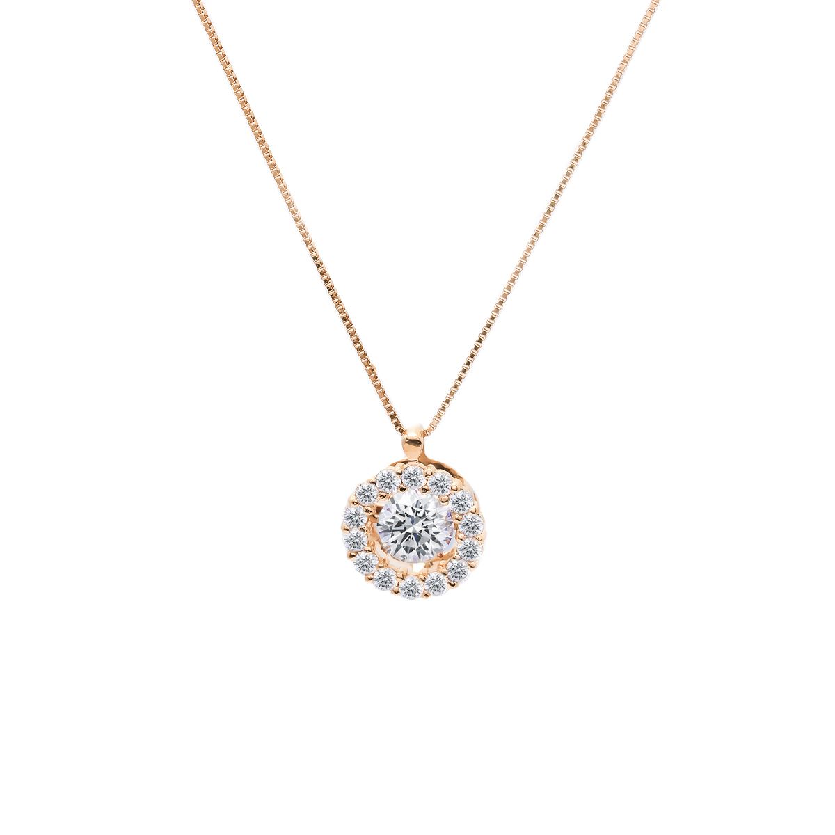  Mặt Dây Dancing Stone Vàng K14YG đính CZ Calista ADPD04616 