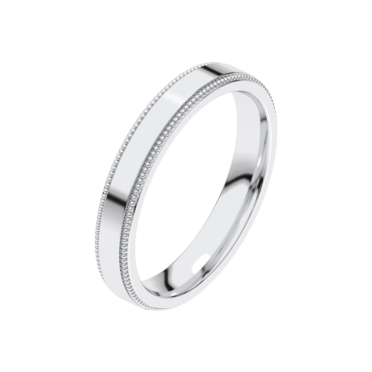  Nhẫn Cưới Vàng K14WG Calista AERG01218 