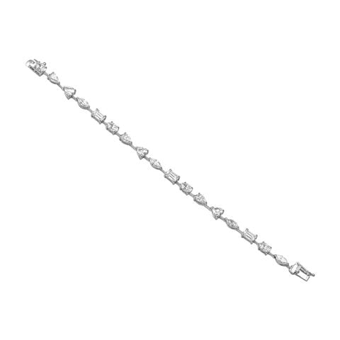 Lắc Tay Bạc SV925 đính Gioialite Calista 05WCZ16.5BR5192