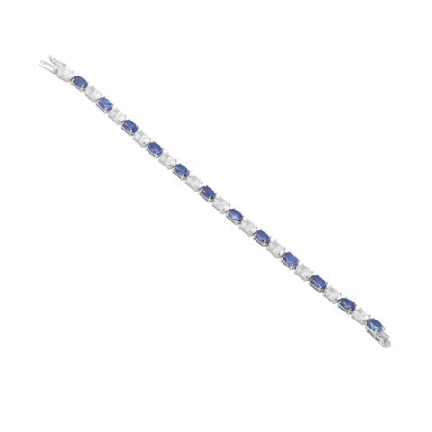 Lắc Tay Bạc SV925 đính Gioialite Calista 05WCZ17.5BR5092