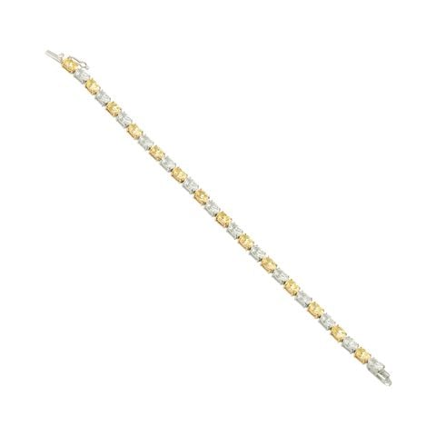 Lắc Tay Bạc SV925 đính Gioialite Calista 05WCZ17.5BR5093