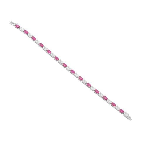 Lắc Tay Bạc SV925 đính Gioialite Calista 05WCZ17.5BR5093.1