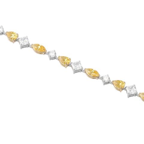 Lắc Tay Bạc SV925 đính Gioialite Calista 05WCZ17.5BR5146