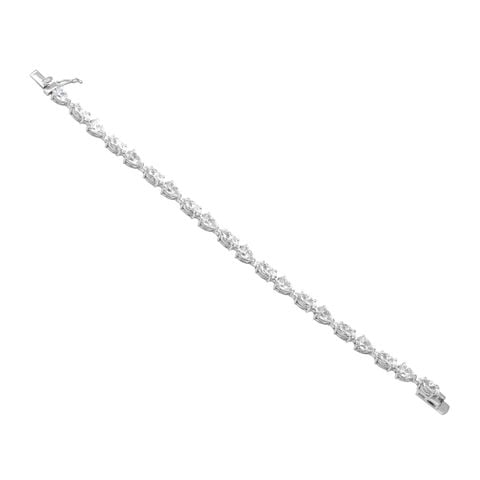 Lắc Tay Bạc SV925 đính Gioialite Calista 05WCZ17.5BR5163.1