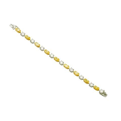 Lắc Tay Bạc SV925 đính Gioialite Calista 05WCZ17.7BR5170.1