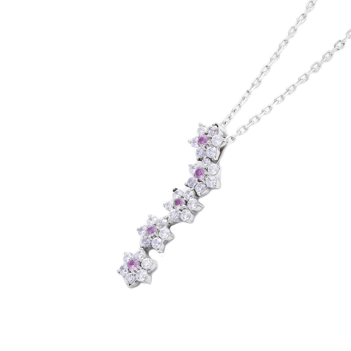  Mặt Dây Vàng K14WG đính CZ Calista EPD70240 