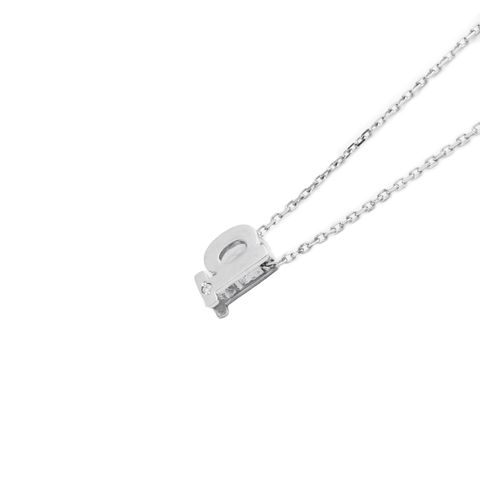 Mặt Dây Vàng K14WG đính Kim cương Calista EPD800070