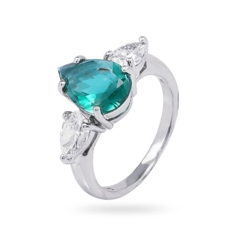 Nhẫn Bạc SV925 đính Gioialite Calista 05WCZCZ14AN5358