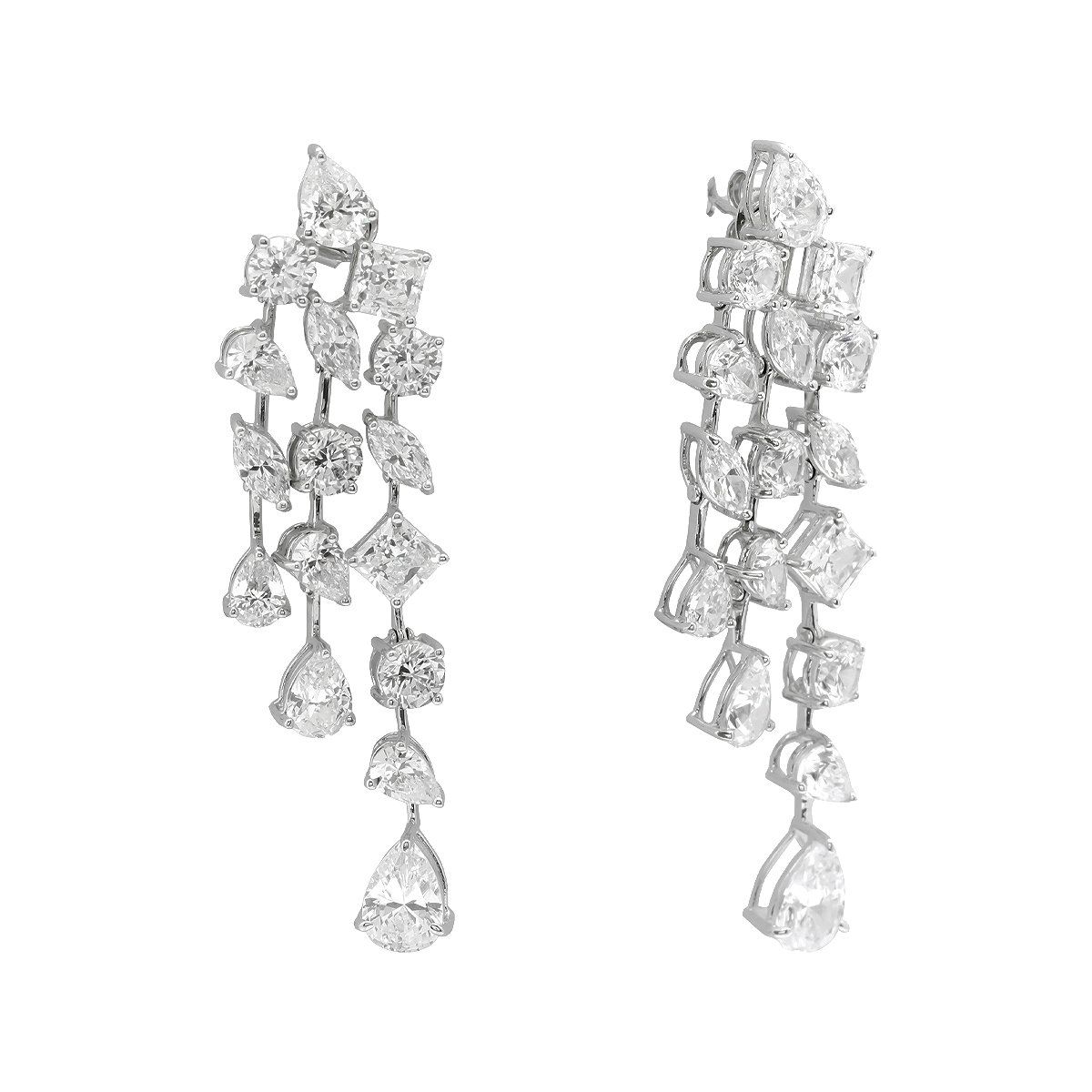  Bông Tai Bạc SV925 đính Gioialite Calista 05WCZOR5599 