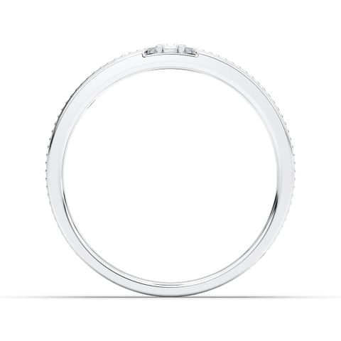 Nhẫn Cưới Bạch kim PT900 đính Kim cương Calista LRG80046
