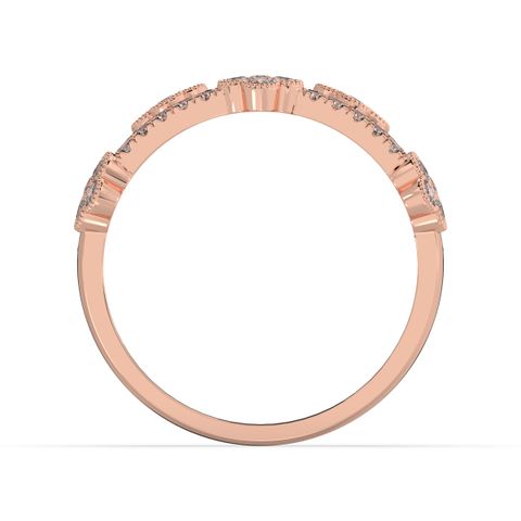Nhẫn Vàng K14PG đính CZ Calista 14R00CZN02372
