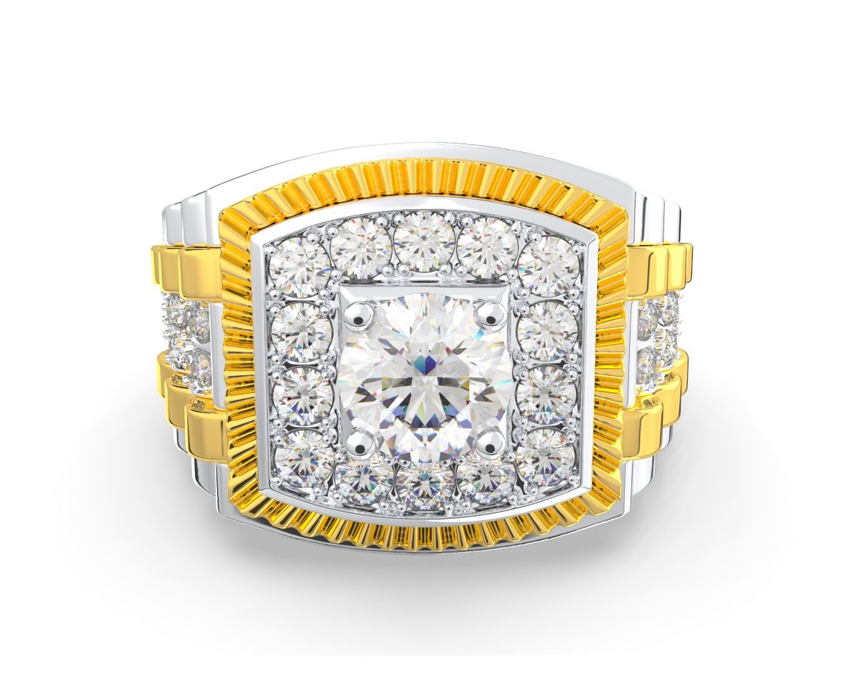  Nhẫn Vàng K18WG/YG đính CZ Calista IHRG01843 