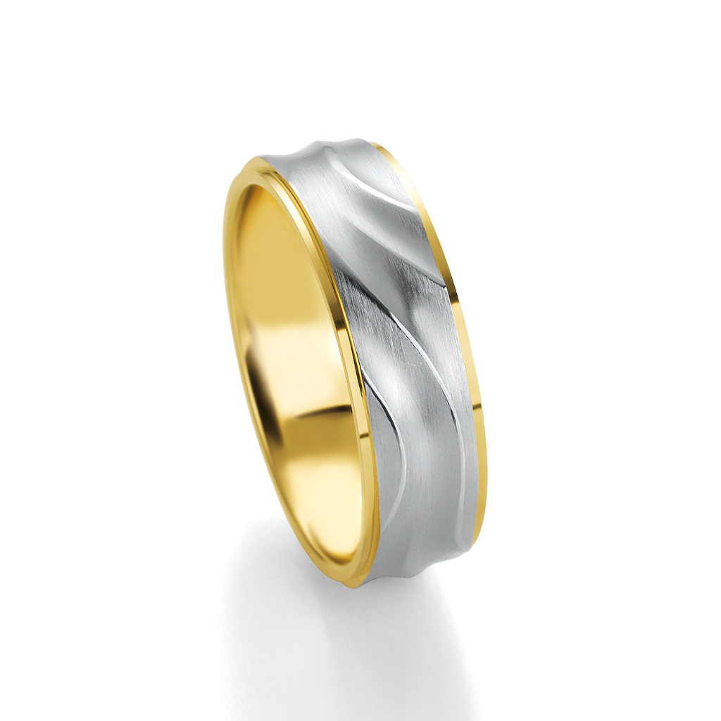  Nhẫn cưới Vàng 10K/14K/18K/Bạch kim PT900 Calista Bridegroom 2410 
