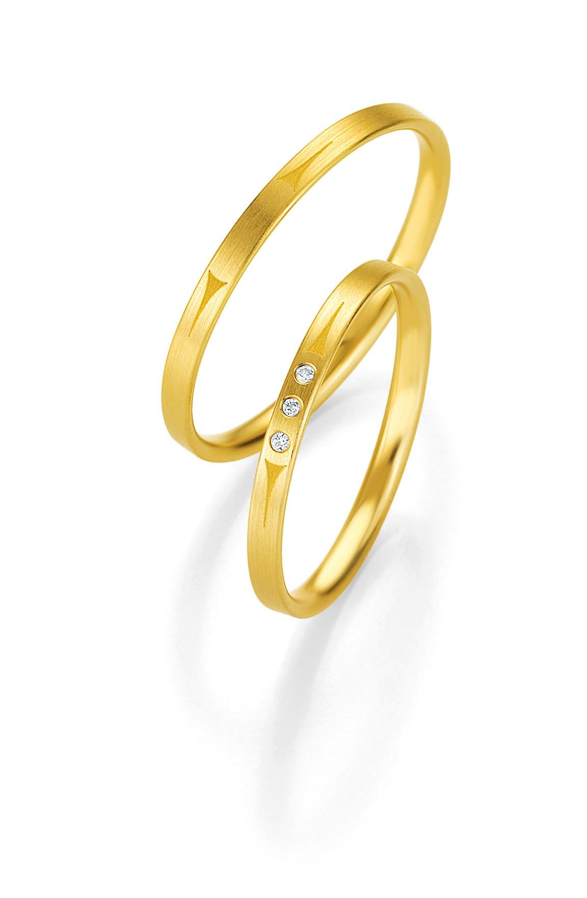  Nhẫn cưới Vàng 10K/14K/18K/Bạch kim PT900 Calista Basic Slim 4319 