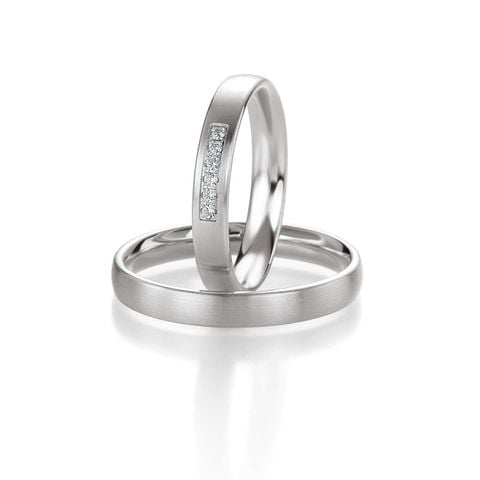 Nhẫn cưới Vàng 10K/14K/18K/Bạch kim PT900 Calista Basic Light 1 5629