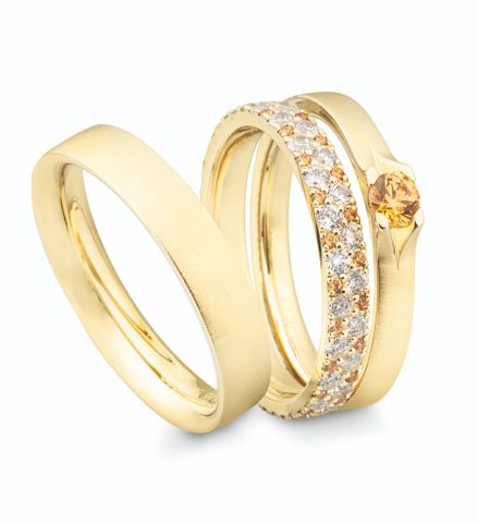 Nhẫn cưới Vàng 10K/14K/18K/Bạch kim PT900 Calista Eternals 06601_06602_06603