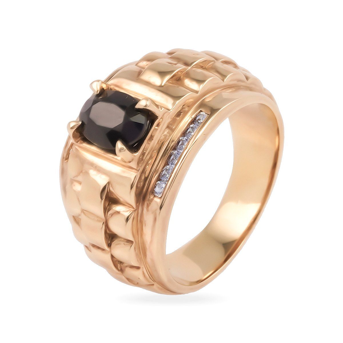  Nhẫn Vàng K18YG đính Sapphire Calista AGRG800004 