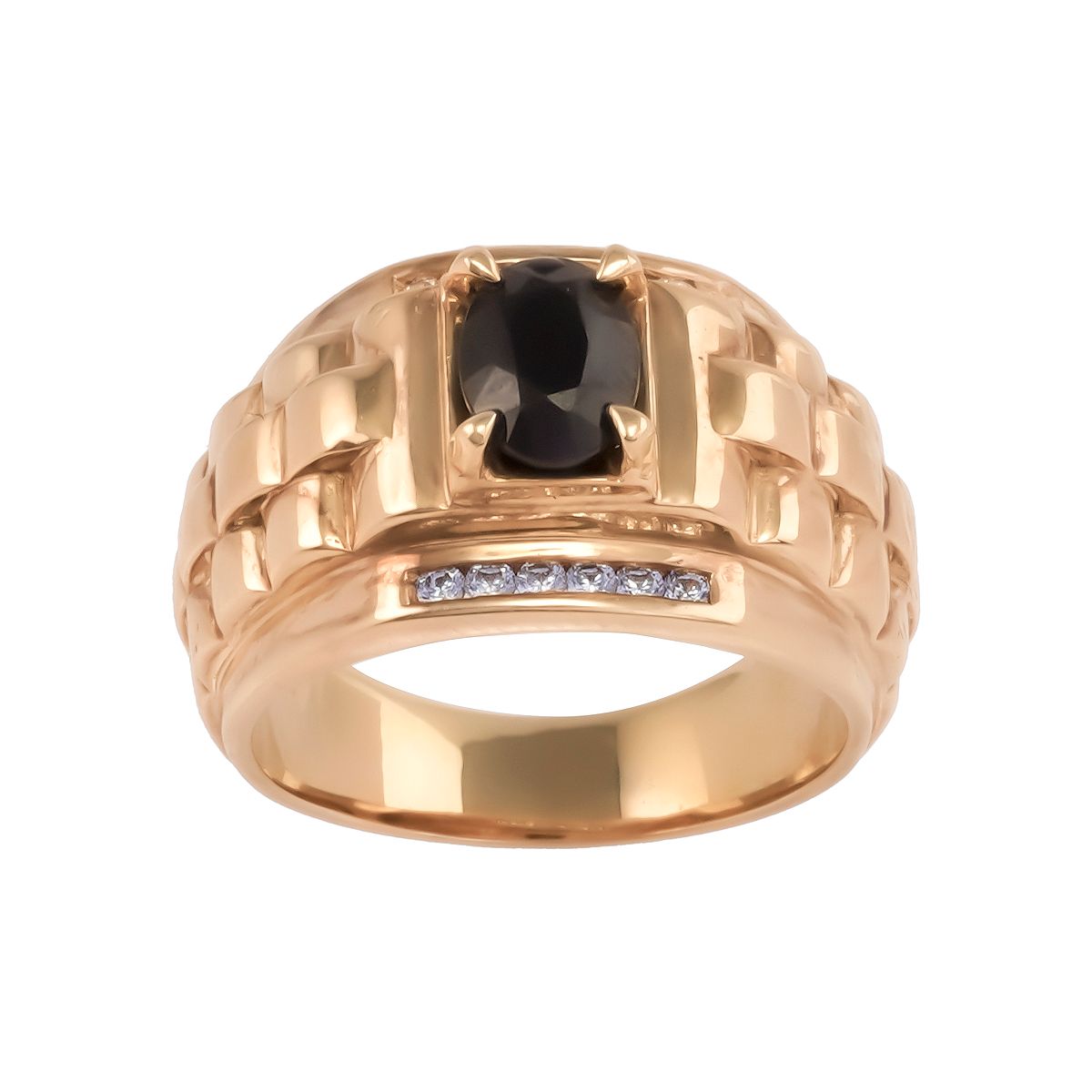  Nhẫn Vàng K18YG đính Sapphire Calista AGRG800004 