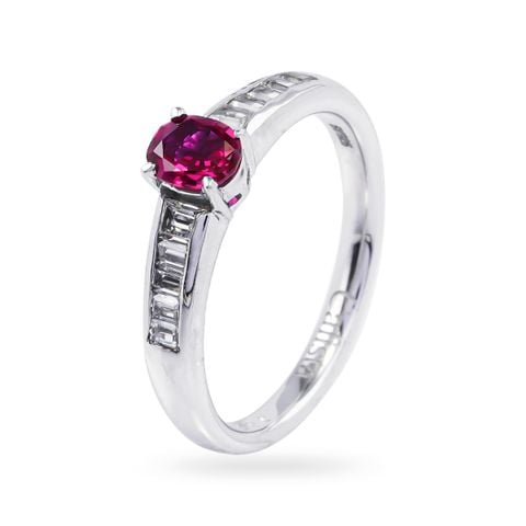 Nhẫn Bạc SV925 đính CZ Calista AJRG05429