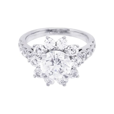 Nhẫn Bạc SV925 đính CZ Calista AJRG05539