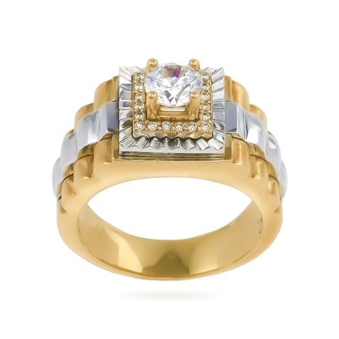 Nhẫn Vàng K18YG/WG đính CZ Calista IGRG00408