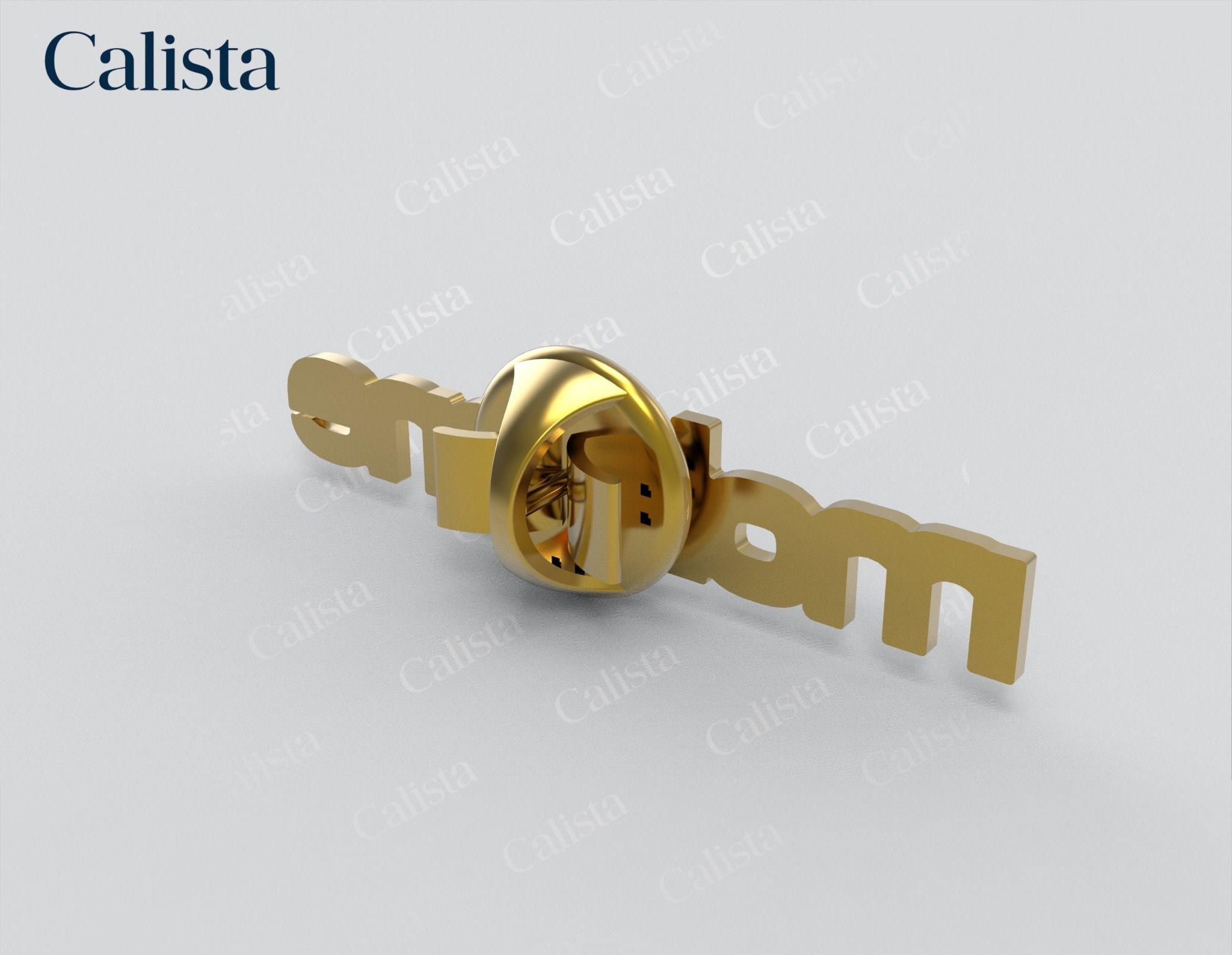  Pin/Huy hiệu cài áo mạ vàng logo doanh nghiệp Mobifone 