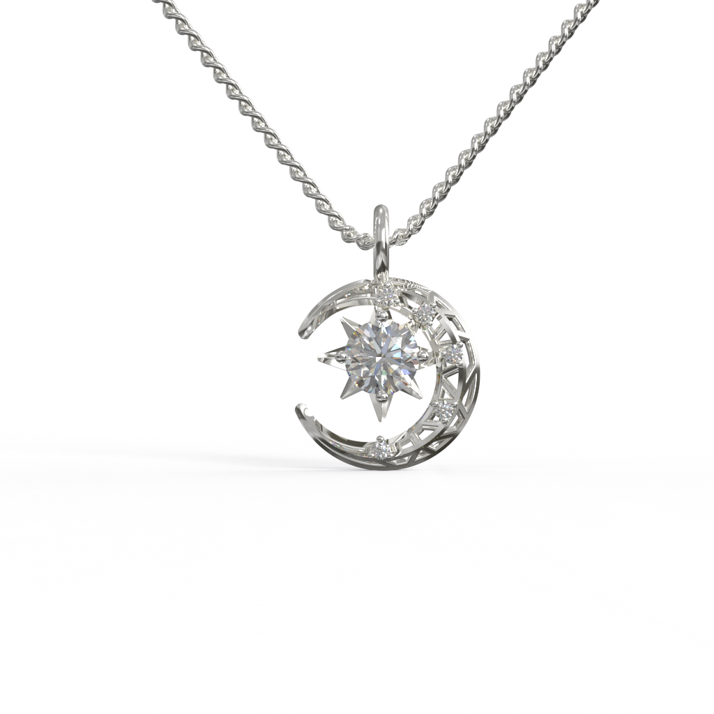 Mặt dây chuyền The Cosmos vàng K14 Calista PD23093.1 Trang Sức Calista