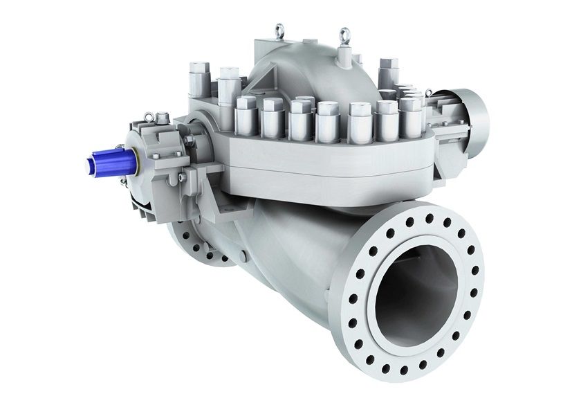 HSB axially split single stage pipeline pump