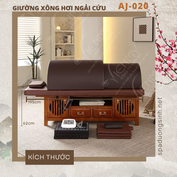  Giường xông ngải cứu AJ-020 