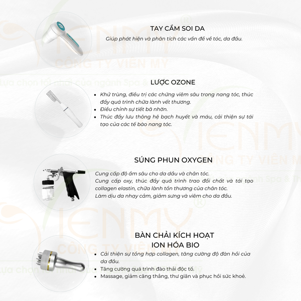  Máy ánh sáng trị liệu tóc 5in1 ZENTEK 