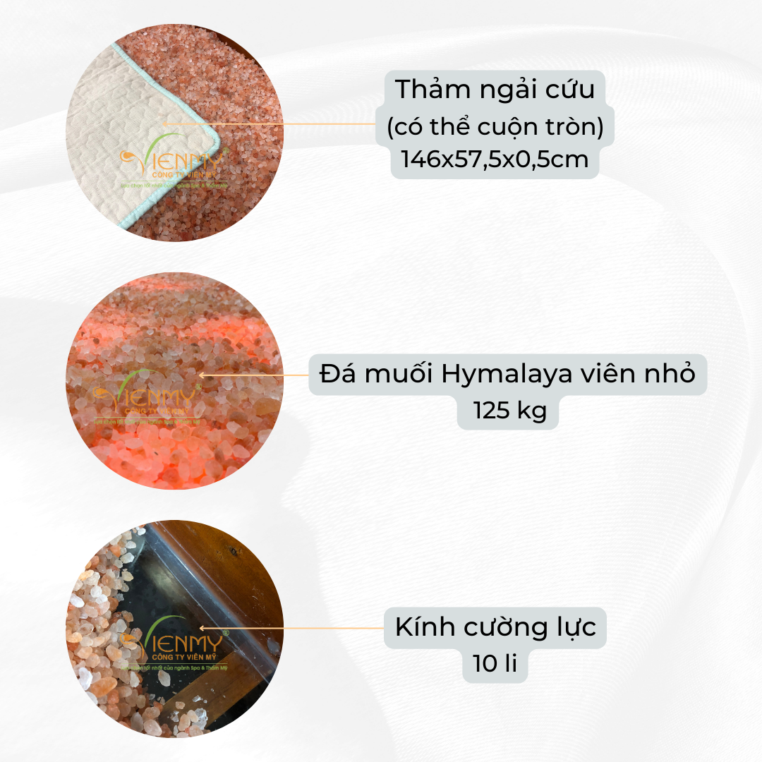  Giường ủ đá muối Salt Sauna Spa 