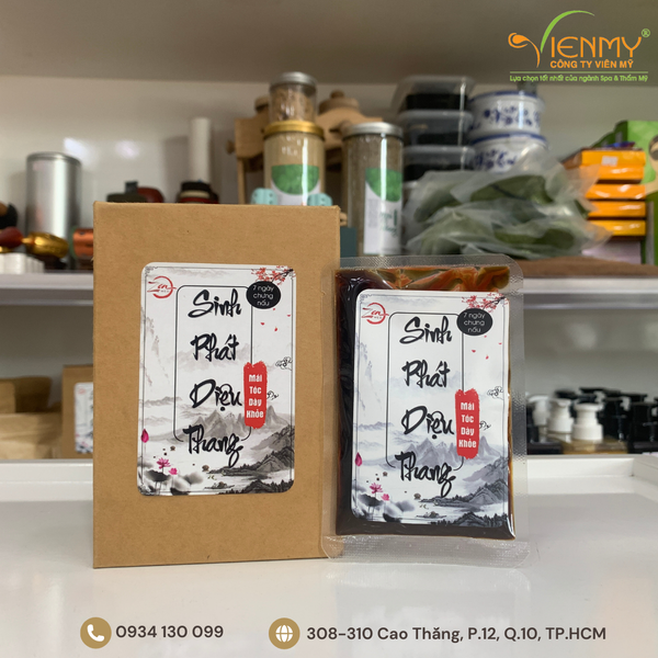  Túi thảo dược kích tích mọc tóc Sinh Phát Diệu Thang 
