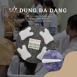  Bộ đá thạch anh trắng massage mặt 