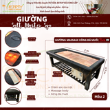  Giường massage đá muối Salt Master Spa - Mẫu 2 