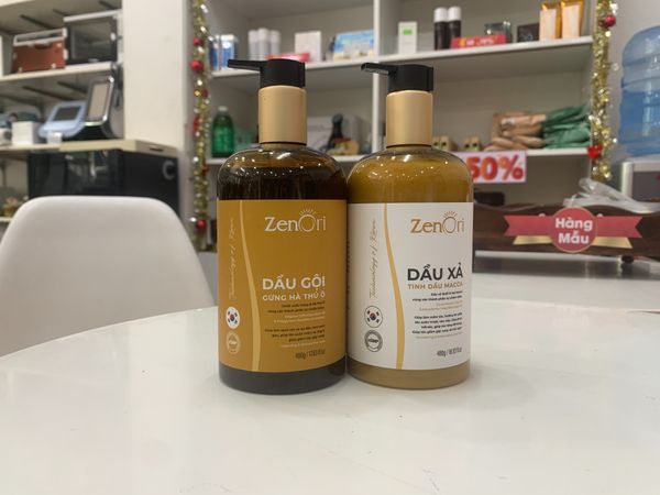  Bộ đôi gội, xả thảo dược Zenori 