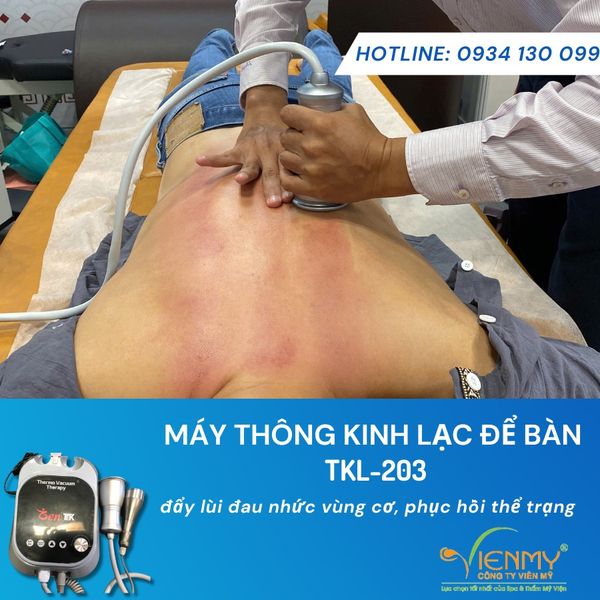  Máy thông kinh lạc/giác hơi để bàn TKL-203 