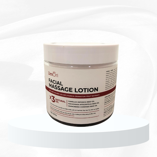  Kem Massage Mặt Lựu Đỏ Zenori 