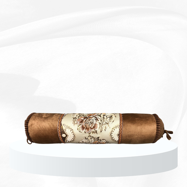  Gối ôm, kê chân tròn vải nhung 