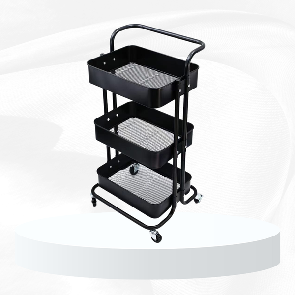  Kệ chân sắt - khay sắt - 3 tầng KN002 