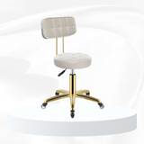  Ghế kỹ thuật viên có tựa lưng, chân vàng M027 