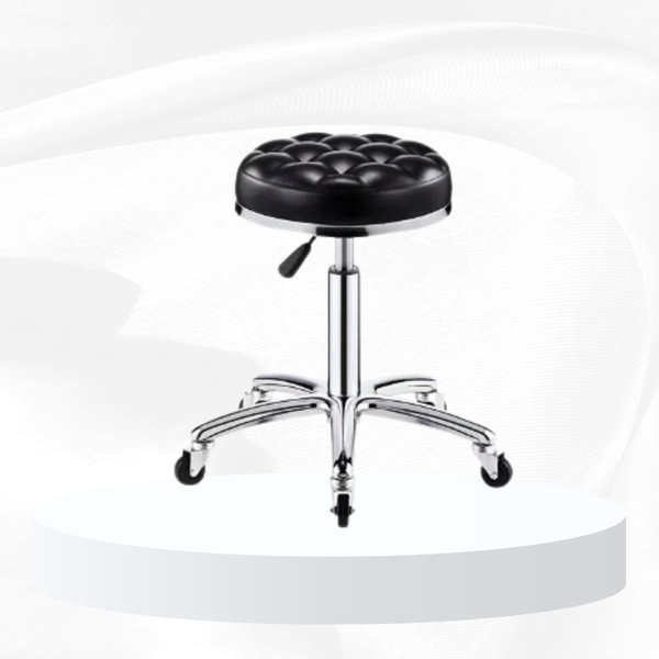  Ghế KTV kỹ thuật viên chân inox A538 