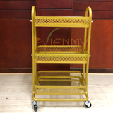  Kệ sắt lưới vàng 3 tầng K211 