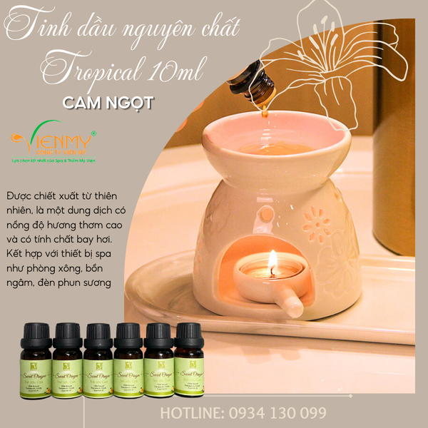  Tinh Dầu Nguyên Chất Tropical 10ml (Cam Ngọt) 