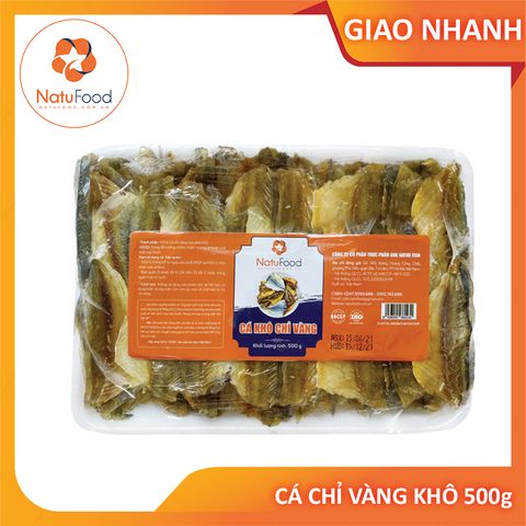 Cá Khô Chỉ Vàng (Loại 500g)