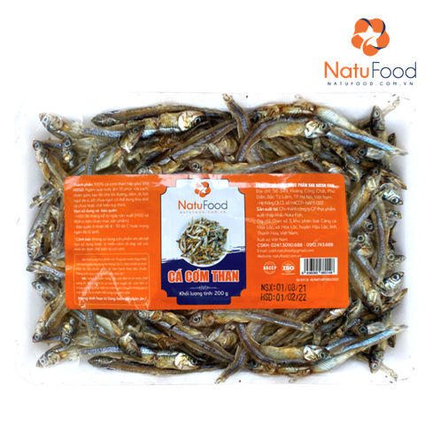Cá Cơm Than Khô (Loại 200g)