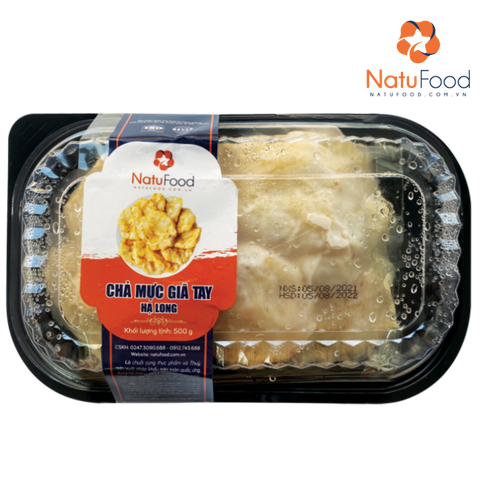 Chả Mực Giã Tay Hạ Long (Loại 500g)