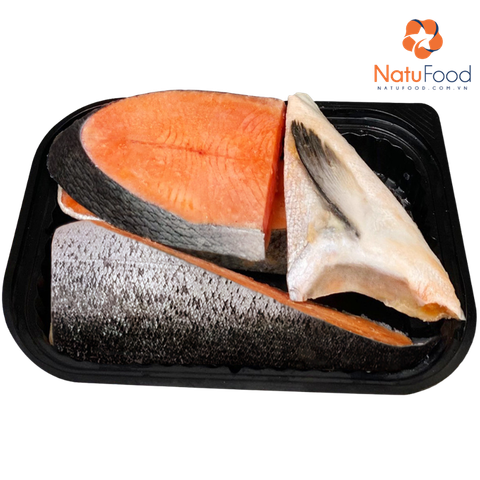 Đầu Đuôi Cá Hồi ĐL Cắt Khúc